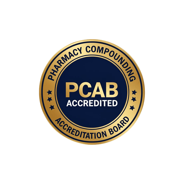 PCAB — Pharmacy Compounding Accreditation Board · Accredited